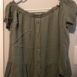 Off shoulder top